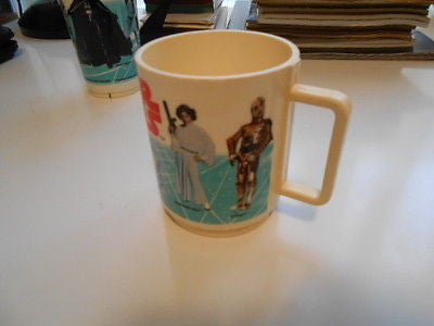 Star Wars rare original coffee mug 1980