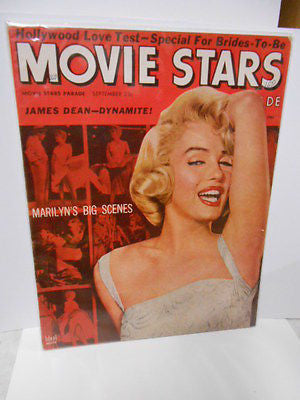 Marilyn Munroe rare Movie Stars magazine 1950s