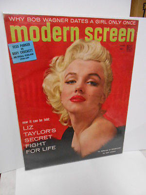 Marilyn Munroe rare Modern Screen movie magazine 1955