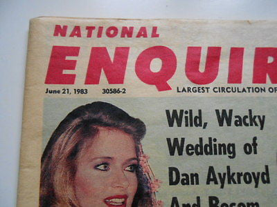 Star Wars issue National Enquirer rare vintage full newspaper 1983