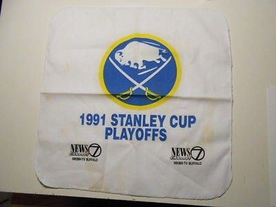 Buffalo Sabres hockey Fan collectible small towel 1991 playoffs