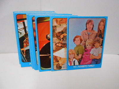 Partridge Family TV show Blue Border rare card set 1971