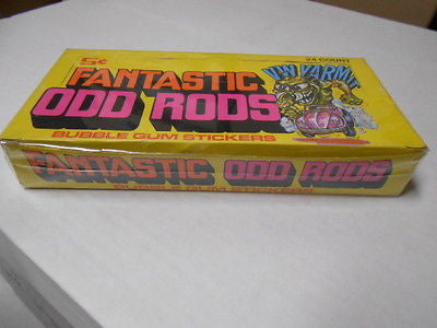 Fastastic Odd Rods empty display box 1960s