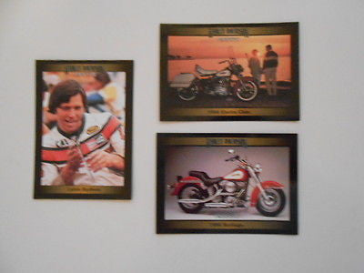 Harley Davidson series1 preview cards set 1990s
