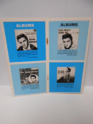 Elvis On tour rare RCA ad book 1966