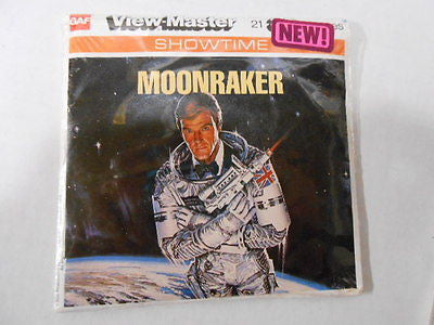 James Bond Moonraker movie View Master vintage disc set 1979