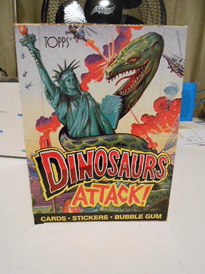 Dinosaurs Attack cards full box 1988