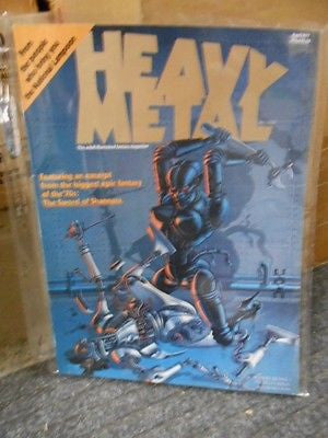 Heavy Metal rare #1 scifi art magazine 1977