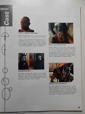 Star Wars Episode 1 rare vintage larger movie preview movie book