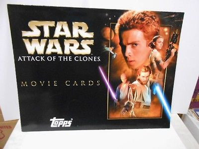 Star Wars Attack of the Clones cards rare ad brochure 1990s
