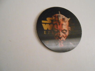 Star Wars Episode 1 rare Darth Maul limited issued lenticular disc from 1990s