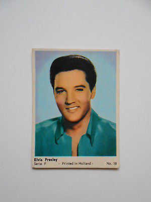 Elvis rare Holland card 1964