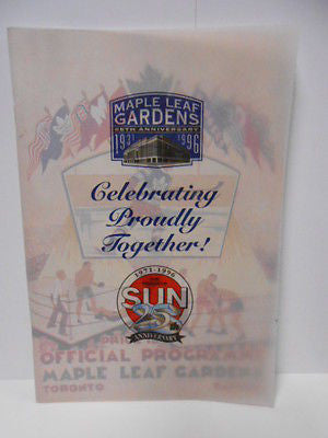 Toronto Maple Leaf Gardens 1930s reissued first issue program