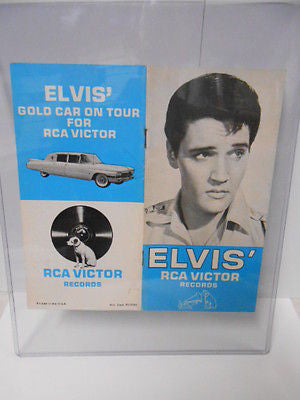 Elvis On tour rare RCA ad book 1966