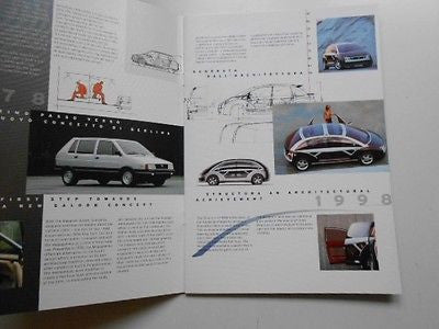 Ferrari Giugiaro car rare limited issued brochure booklet