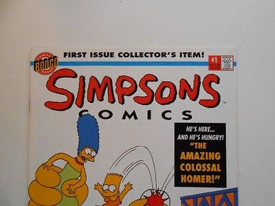 Simpsons #1 high grade comic book