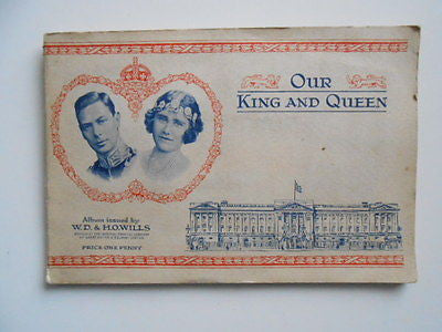 Royal Family Tobacco cards set w/ Album King George 6th 1937