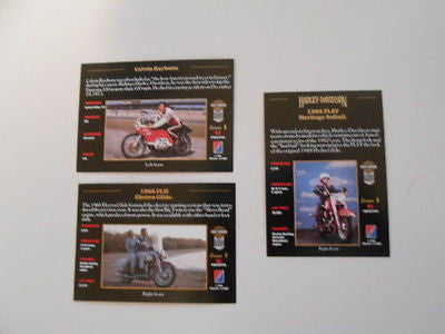 Harley Davidson series1 preview cards set 1990s