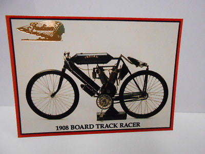 Indian motorcycle Gold stamped rare series 2 Promo card #1 1990s