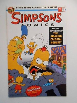 Simpsons #1 high grade comic book