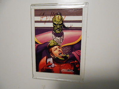 Star Wars rare signed Greg / Tim Hildebrandt card w/ COA