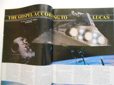 Star Wars Jedi rare canadian only issue movie magazine 1983