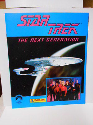 Star Trek Next Generation Panini sticker album 1987