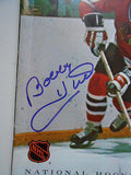 Bobby Hull signed NHL hockey program w/ COA