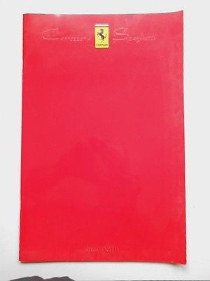 Ferrari cars rare vintage brochure book 1990s