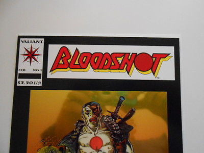 Bloodshot #1 NM condition foil cover comic book