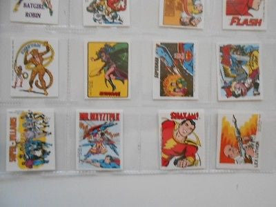 DC Comics Crackerjacks cards set 1979