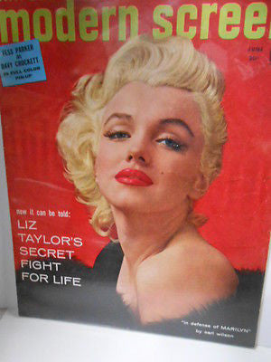Marilyn Munroe rare Modern Screen movie magazine 1955