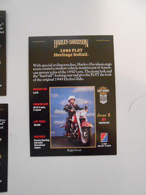 Harley Davidson series1 preview cards set 1990s