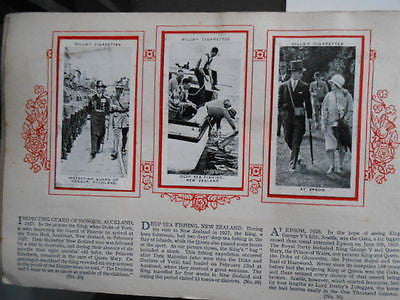 Royal Family Tobacco cards set w/ Album King George 6th 1937