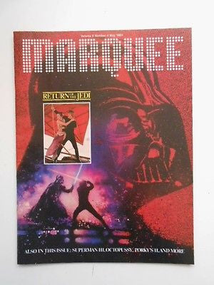 Star Wars Jedi rare canadian only issue movie magazine 1983