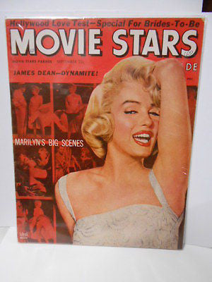 Marilyn Munroe rare Movie Stars magazine 1950s