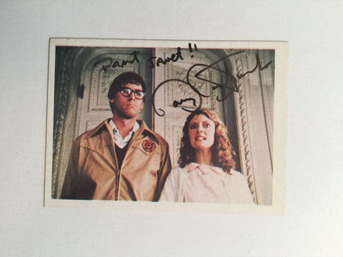 Rocky Horror Picture Show movie Barry Bostwick autograph card with COA