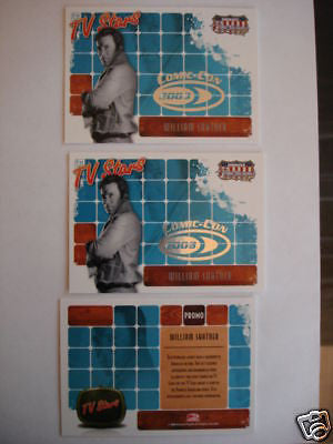 Donruss Americana rare Shatner special 3 card deal