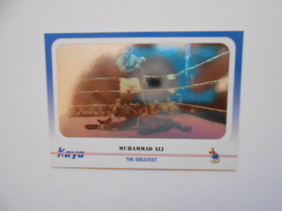 Muhammad Ali rare Boxing hologram insert card 1990s