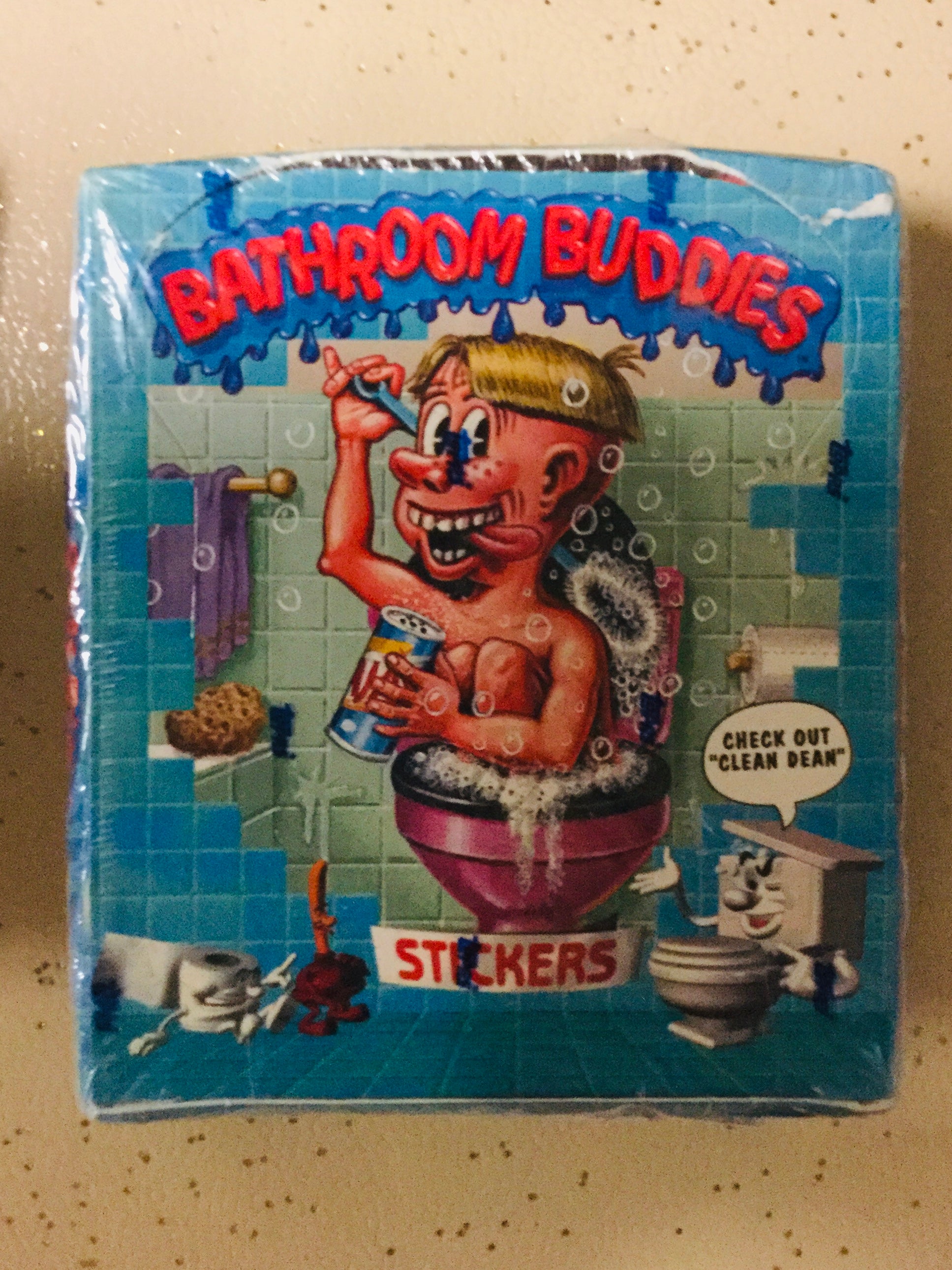 1996 Topps Bathroom Buddies cards 48 packs rare box