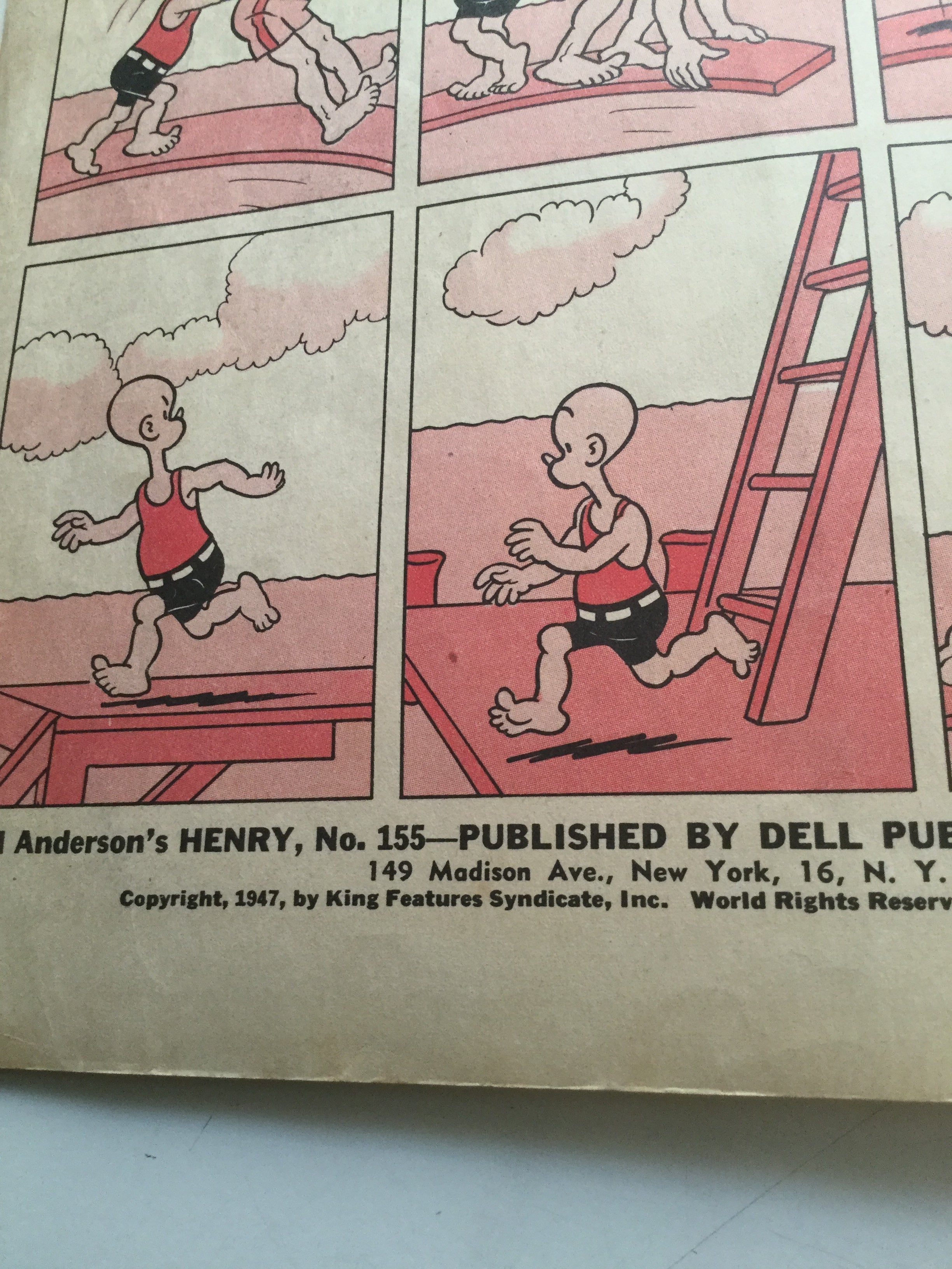 Henry rare comic book 1947