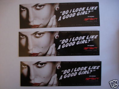 Spirit Movie 3 rare bookmarks  2008