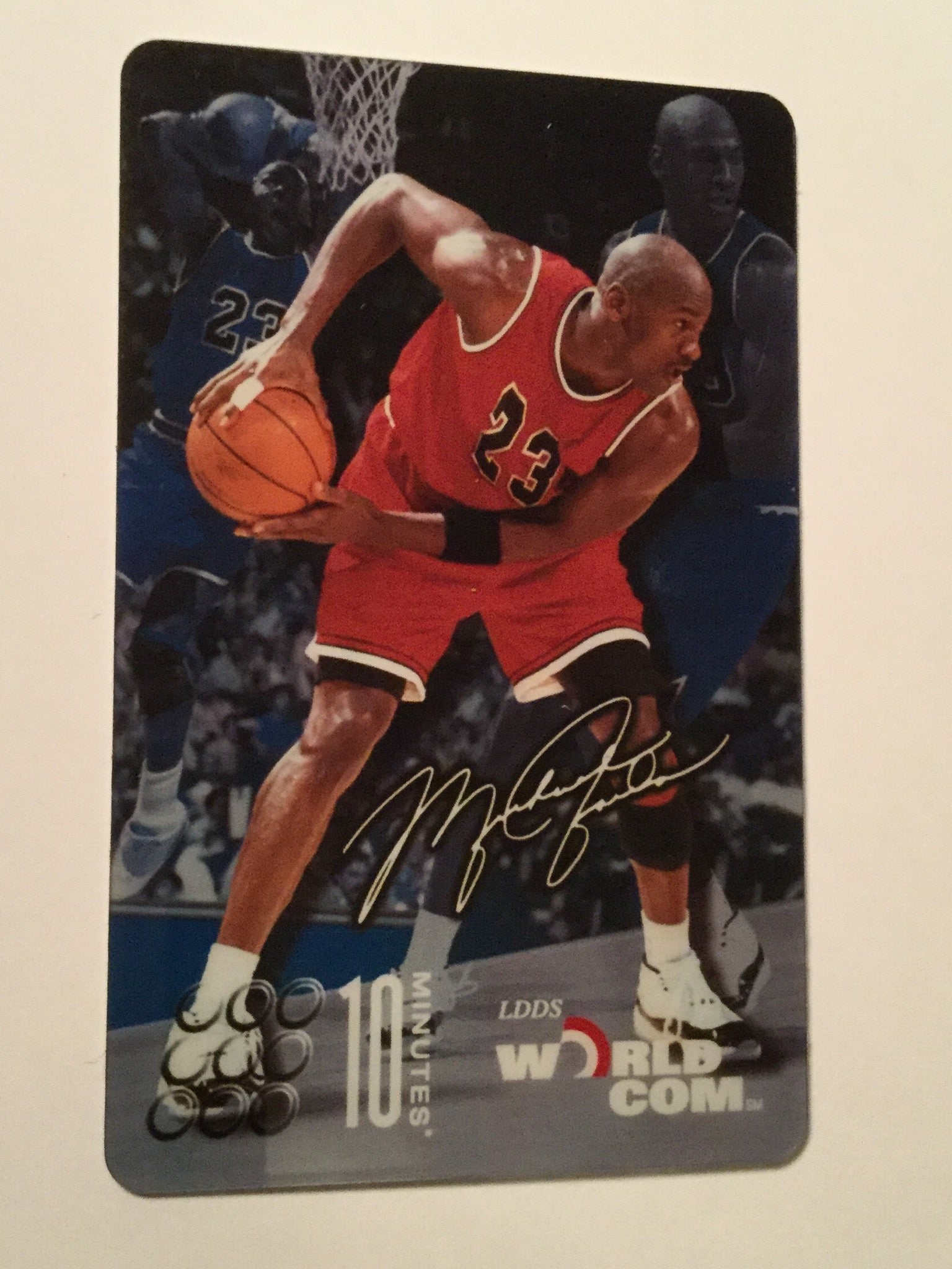 Michael Jordan Rare Worldcom phonecard 1991
