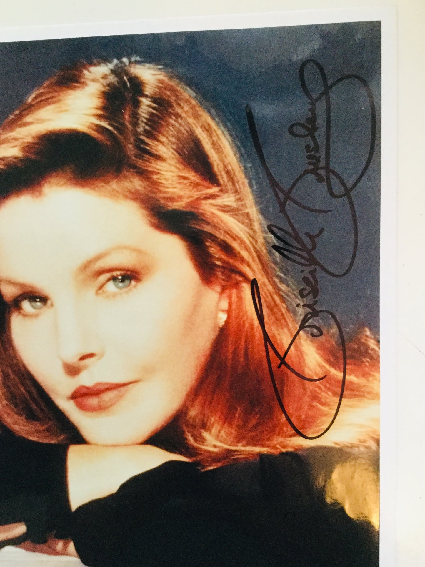 Priscilla Presley Rare Signed Photo with COA