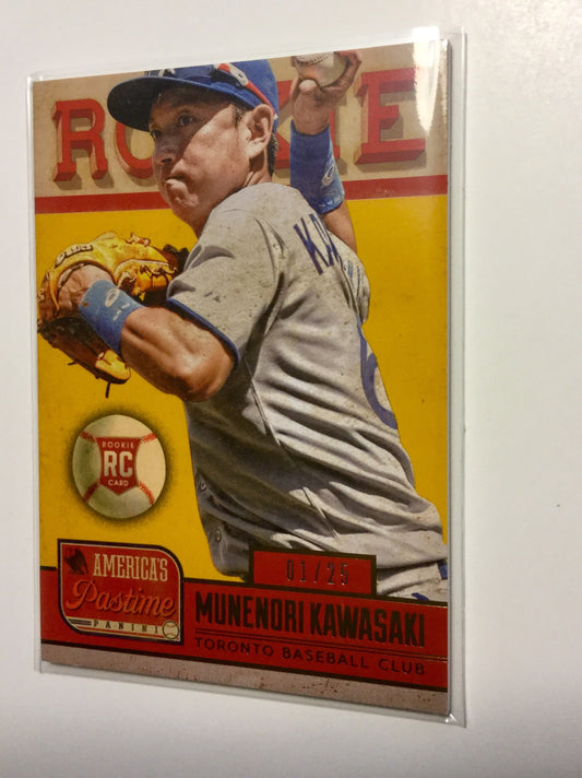 Blue Jays Kawasaki rare numbered rookie card 1/25