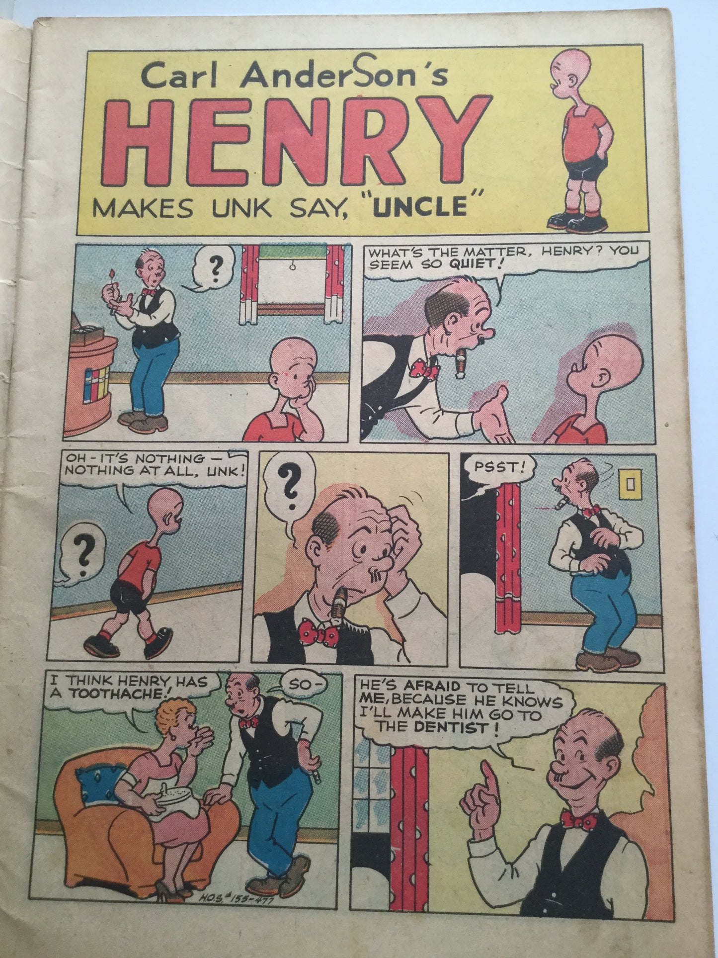 Henry rare comic book 1947