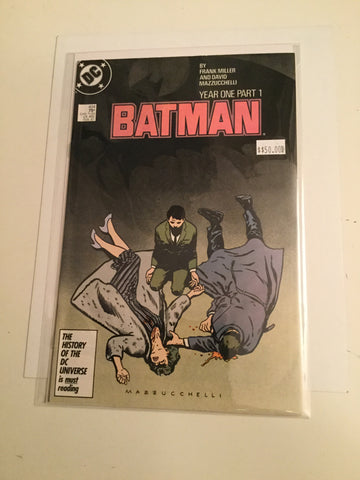 Batman #404 year one part 1 comic book