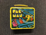 Pac-man rare metal lunch box with Thermos 1980s