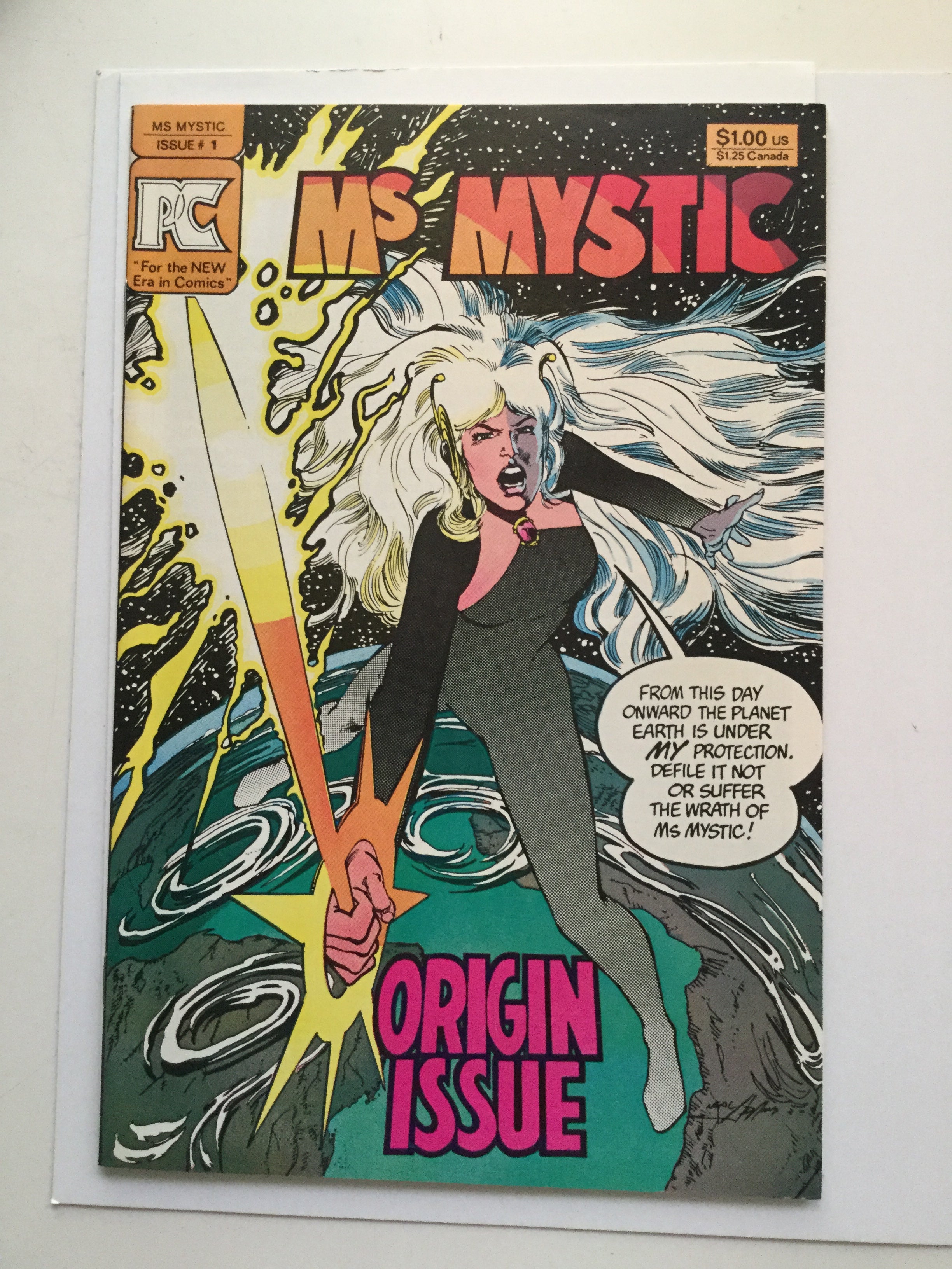 Ms Mystic #1 high grade comic book