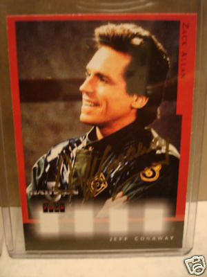 Babylon 5 Jeff Conway autograph insert card
